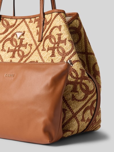 GUESS 2-in-1-shopper met logomotief model 'KIRSTEN LARGE' Cognac - 2