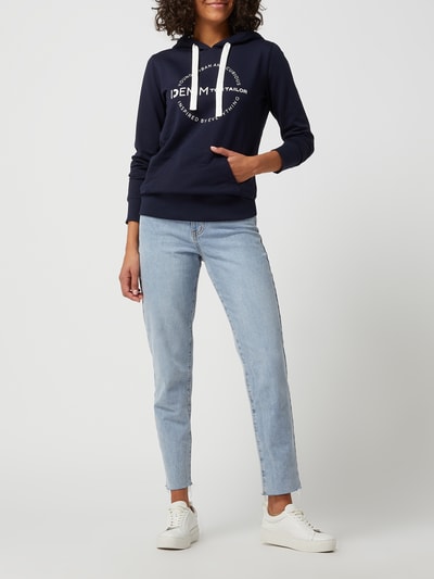 Tom Tailor Denim Hoodie aus Baumwolle  Dunkelblau 1