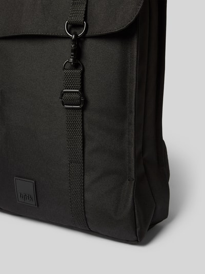 LEFRIK Rucksack mit Tragehenkel Modell 'HANDY' Black 3