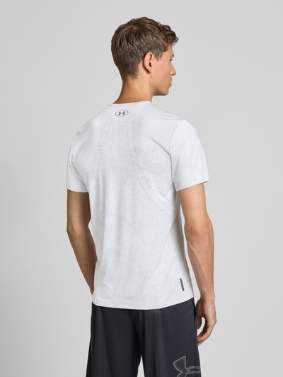 Under Armour T-Shirt mit Label-Print Modell 'Vanish' Hellgrau 5