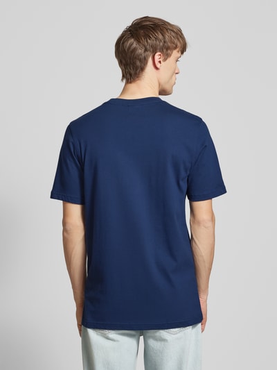 adidas Originals T-shirt met labelstitching Marineblauw - 5