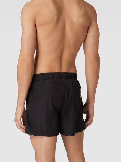 Karl Lagerfeld Beachwear Badehose mit Logo-Print Black 4