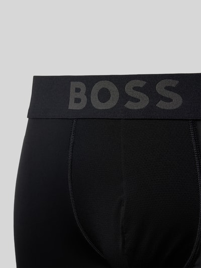 BOSS Trunks mit elastischem Logo-Bund im 3er-Pack Black 2