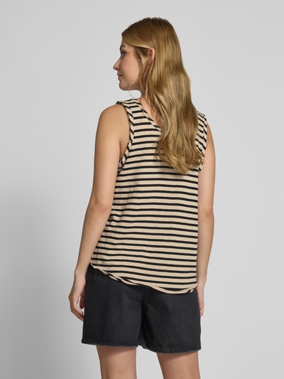 Smith and Soul Tanktop met U-hals Beige - 5