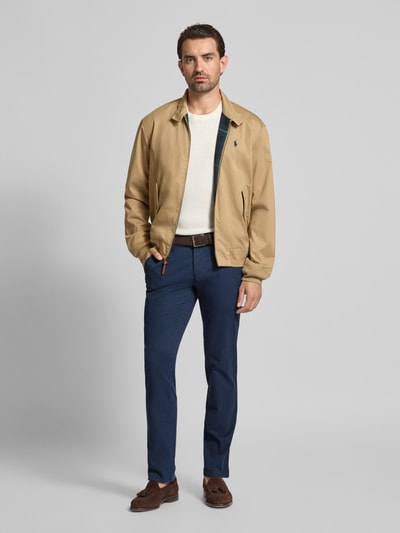 Brax Regular Fit Chino mit Gesäßtaschen Modell 'Fabio' Marine 1