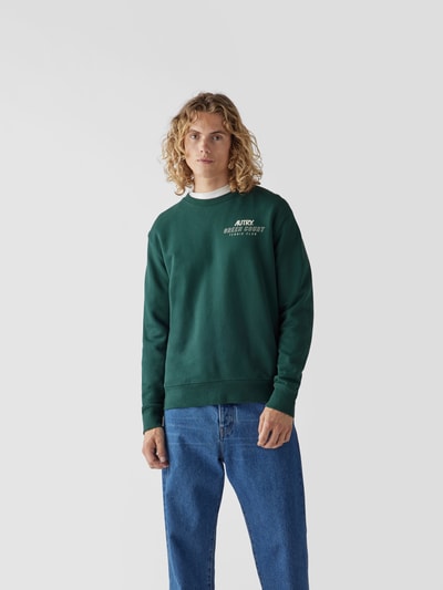 Autry Sweatshirt mit Label-Prints Grün 4