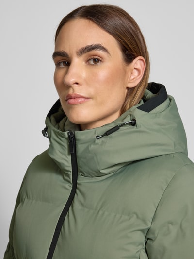khujo Puffer jacket met labelpatch model 'Tanare' Groen - 3