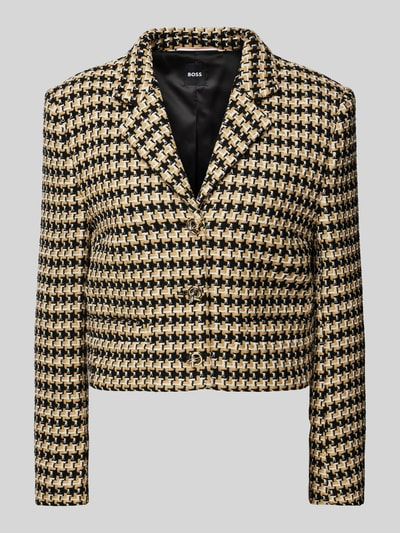 BOSS Blazer met resortkraag, model 'Jolenal' Lichtbruin - 2