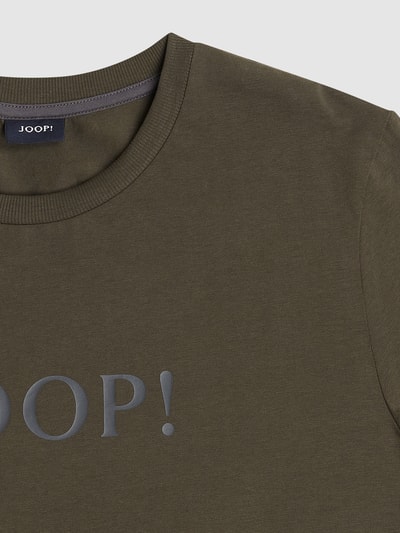 JOOP! Collection T-Shirt mit Label-Print Oliv 2