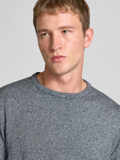 Jack & Jones Longsleeve mit Rundhalsausschnitt Hellgrau Melange 3