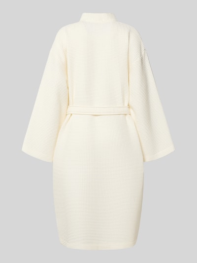 Christian Berg Woman Bademantel mit Taillengürtel Offwhite 3