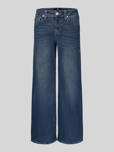 TRUE RELIGION Jeansy o kroju baggy z mieszanki bawełny model 'Bobbi' Jeansowy niebieski 2