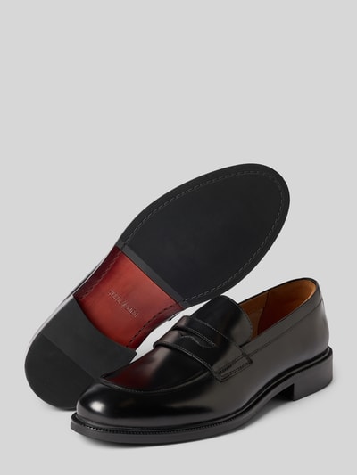 Steve Madden Loafer aus Rindsnappa mit Gummisohle Black 4