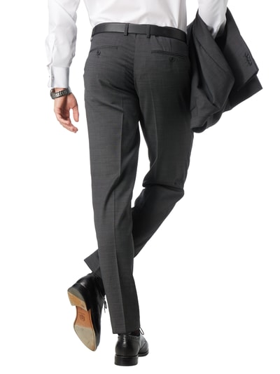 Christian Berg Men Anzug-Hose mit Stretch-Anteil Anthrazit 5