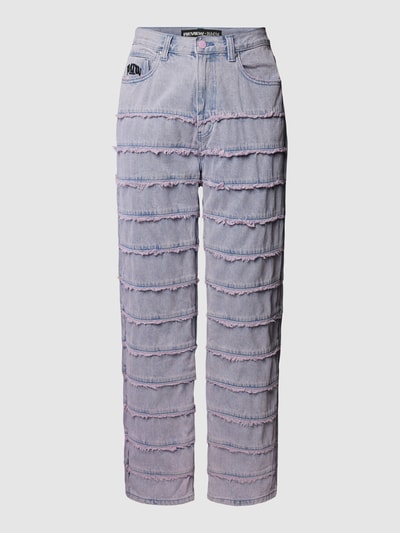 Review X MATW Baggy Jeans DESTROYED - MATX x REVIEW Hellblau 2