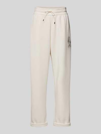 ARMANI EXCHANGE Sweatpants met labeldetail Offwhite - 2