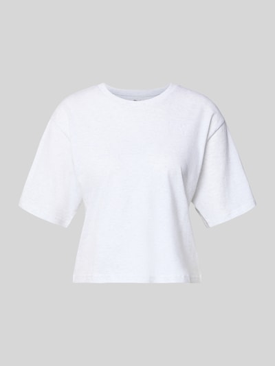 PUMA relaxed fit t-shirt van puur katoen Lichtgrijs - 1