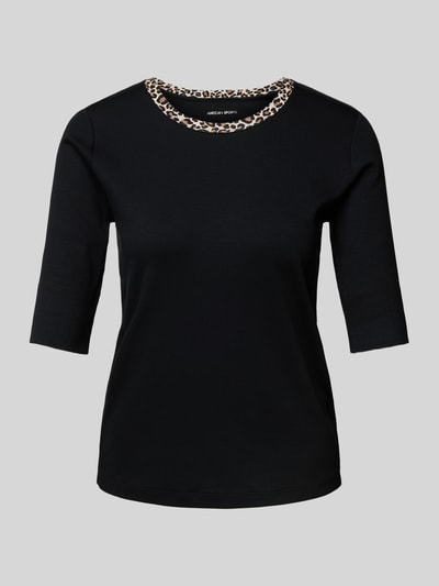 Marc Cain T-Shirt mit 1/2-Ärmel Black 2