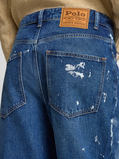 Polo Ralph Lauren Wide Fit Jeans aus reiner Baumwolle Modell 'Boyfriend' Jeansblau 3