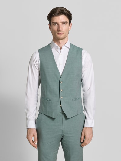 MCNEAL Slim Fit Weste mit Viskose-Anteil Gruen 4