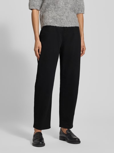 MAC Jeansy o kroju barrel fit z wpuszczanymi kieszeniami model ‘Danni’ Czarny 4