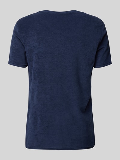 MCNEAL T-shirt met badstof Marineblauw - 3