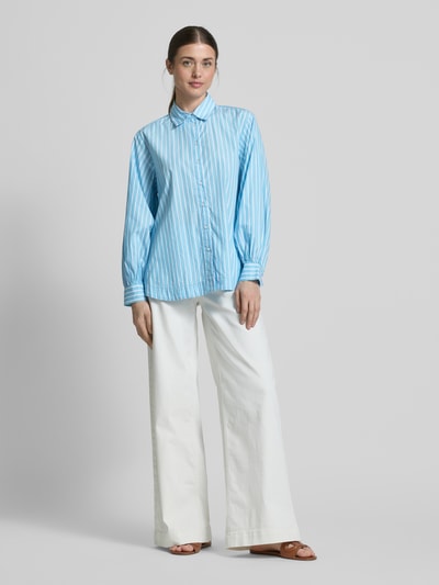 Smith and Soul Relaxed fit overhemdblouse met knoopsluiting Groen - 1