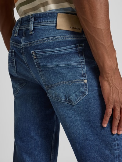 MAC Straight Leg Jeans im 5-Pocket-Design Blau 3