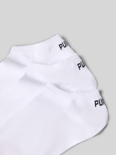 Produktfoto, weiße kurze Skarpety aus mieszanka bawełny im zestaw 3 szt. Socken aus Baumwoll-Mix im 3er-Pack von PUMA, Herren Socken von PUMA