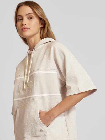 JOOP! Hoodie mit Label-Stitching Beige 3