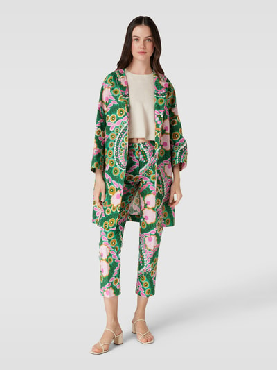 Weekend Max Mara Blazer met all-over motief, model 'CALMI' Groen - 1