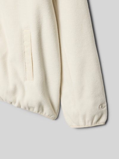 CHAMPION Bluza rozpinana z kapturem i wpuszczanymi kieszeniami Écru 2