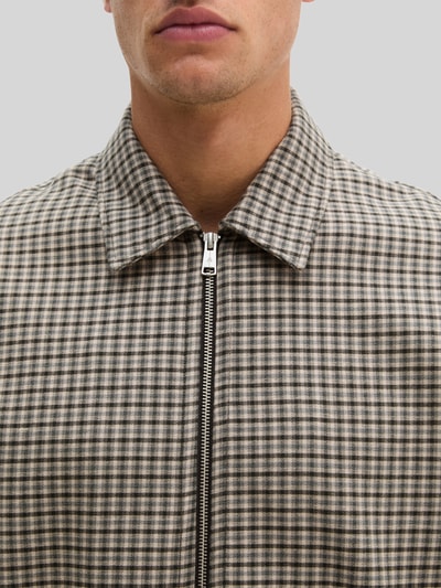 Marc O'Polo Overshirt mit Reißverschluss Blau 3