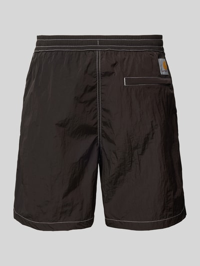 Carhartt Work In Progress Spodenki kąpielowe z elastycznym pasem model ‘CANBY’ Czarny 3