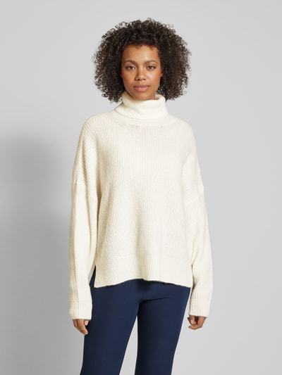 Rich & Royal Strickpullover mit Rollkragen Offwhite 4