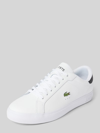 Lacoste Sneaker mit Logo-Stitching Modell 'POWERCOURT' Weiss 1