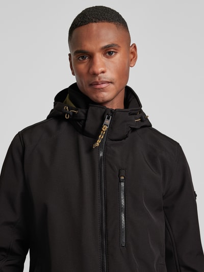 camel active Blouson met ritszak Zwart - 3