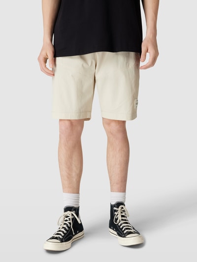 Tom Tailor Denim Shorts met elastische band Offwhite - 4