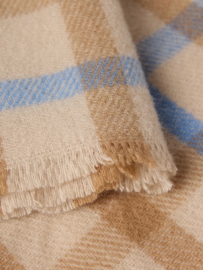 Marc O'Polo Schal aus reiner Schurwolle Hellbraun 2