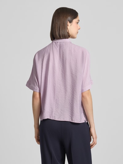 Marc O'Polo Relaxed Fit Schluppenbluse aus Viskose-Mix Flieder 5