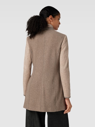 WHITE LABEL Longblazer mit Pattentaschen Taupe 5