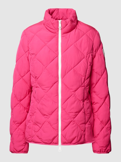 Fuchs Schmitt Steppjacke mit Label-Patch Pink 2