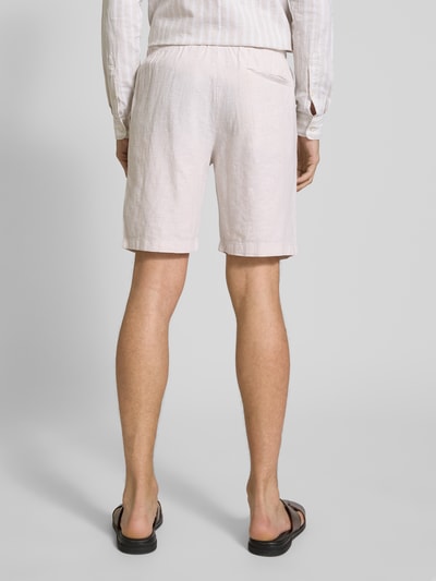 MCNEAL Shorts aus Leinen-Baumwoll-Mix mit Gesäßtasche Offwhite 5