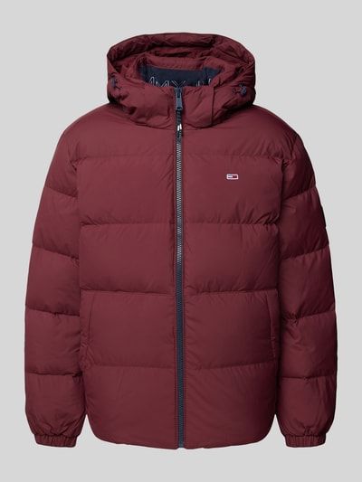 Tommy Jeans Regular Fit Daunenjacke mit Federanteil Bordeaux 2