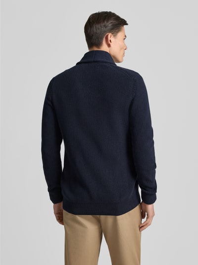 Christian Berg Men Strickjacke mit Knopfleiste Marine 5