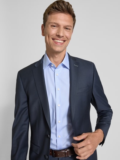 Christian Berg Men Regular fit zakelijk overhemd met knoopsluiting Bleu - 3
