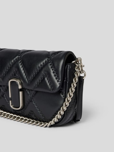 Marc Jacobs Umhängetasche aus echtem Leder Schwarz 3