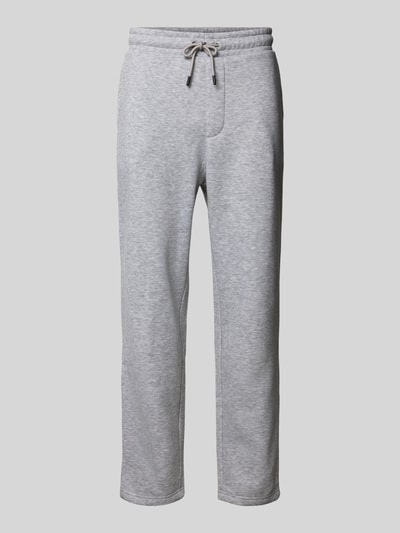 Jack & Jones Regular Fit Sweatpants mit Tunnelzug Modell 'KANE BRADLEY' Hellgrau Melange 2