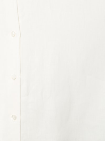 Weekend Max Mara Longbluse aus Leinen mit angeschnittenen Ärmeln Weiß 2