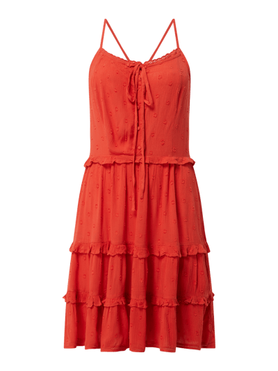 Superdry Jurk van viscose  Rood - 2